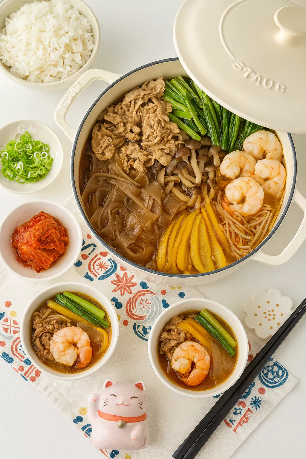 Stewed glass noodles