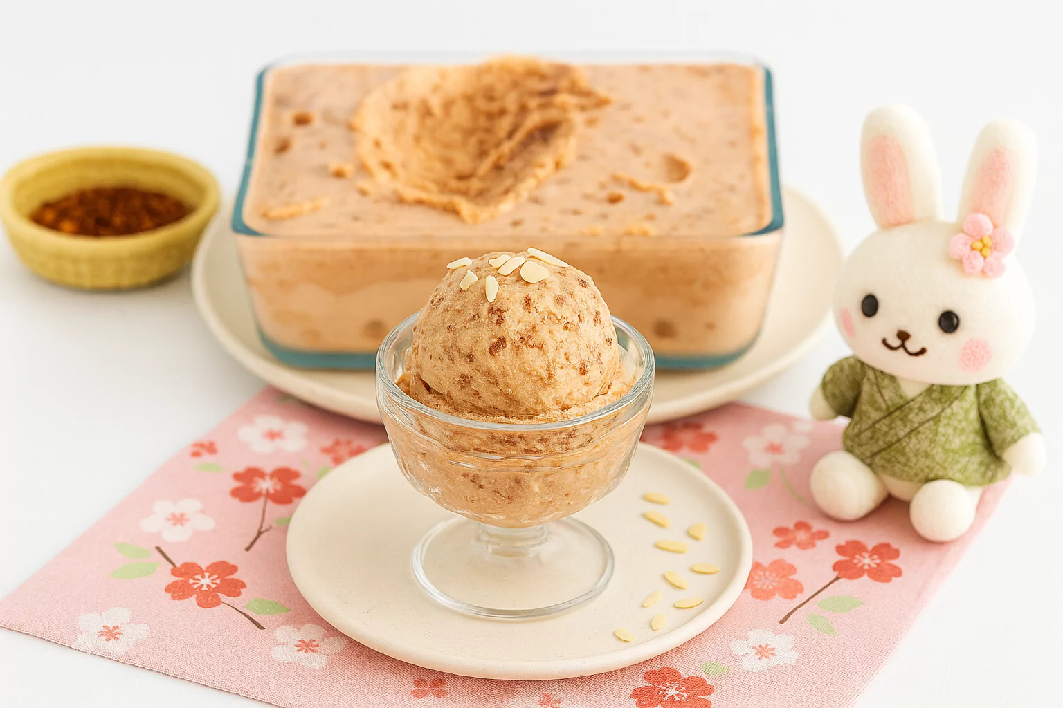 Azuki Red Bean Ice Cream🍨(小豆アイスクリーム)