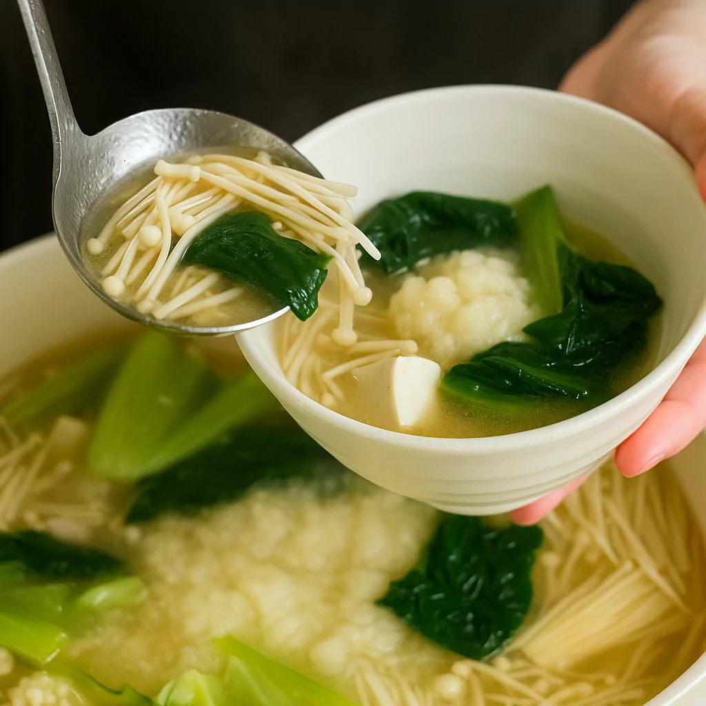 Tonjiru (Pork and Vegetable Miso Soup) 豚汁 @JapanDishes