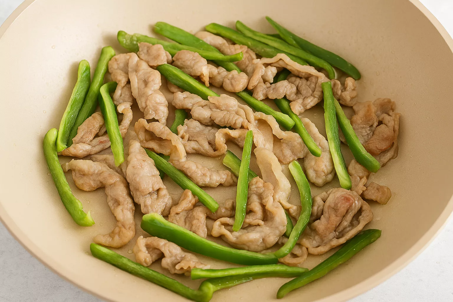 Japanese Stir-fry  (豚肉とピーマンの炒め物) 