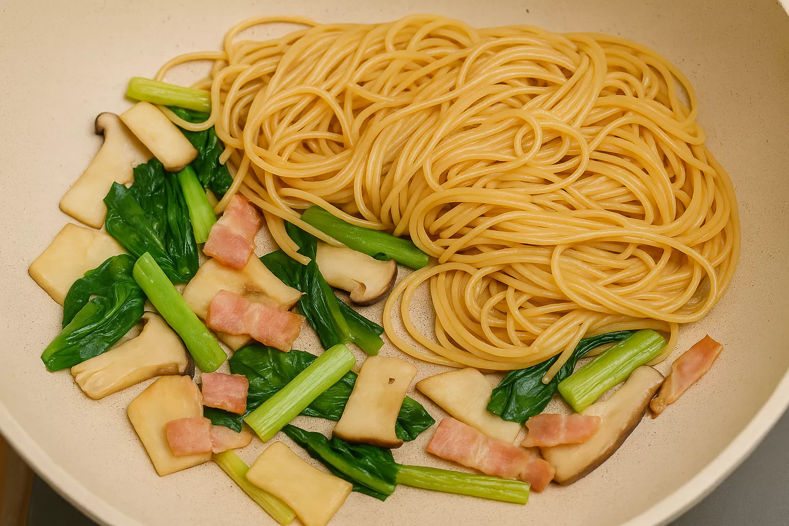 Japanese-style pasta