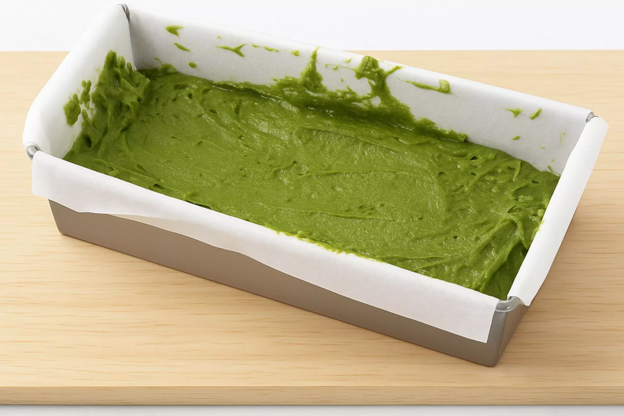 White Choco Matcha Pound Cake
