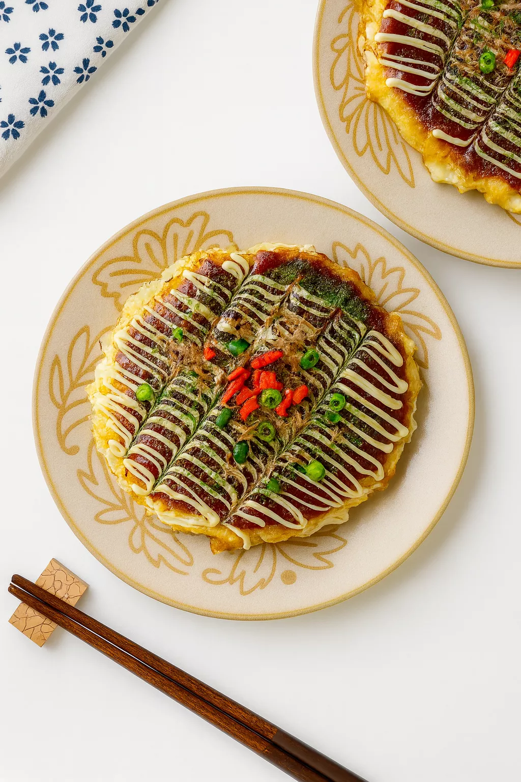 Okonomiyaki (お好み焼き) @JapanDishes