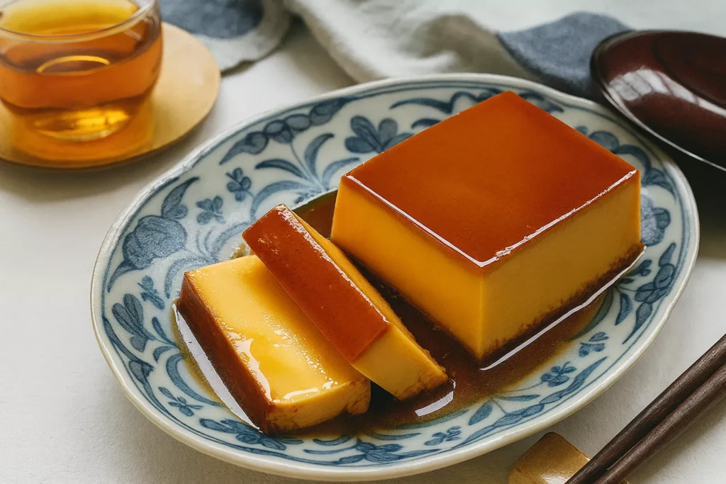 Japanese Custard Pudding (Purin)