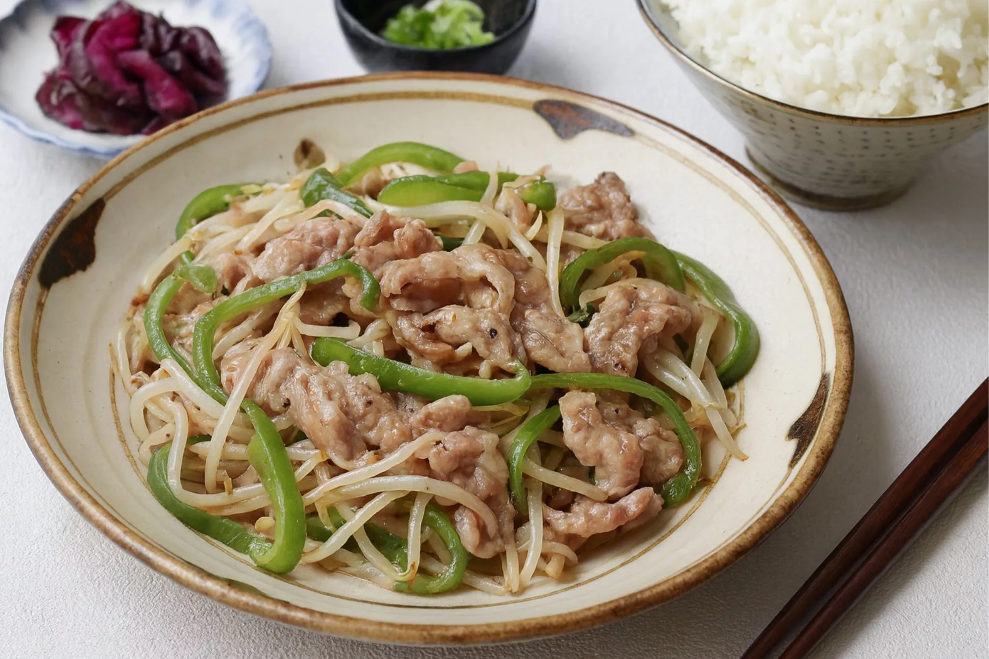 Stir-fried Pork with Bell Peppers