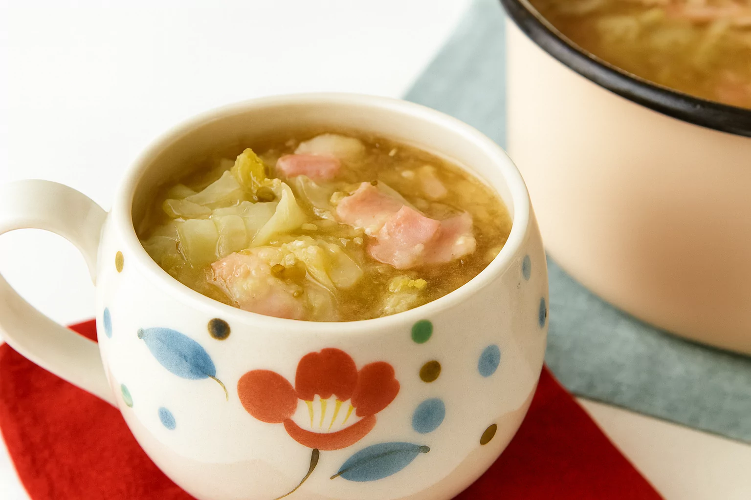Cabbage soup (キャベツスープ) @JapanDishes