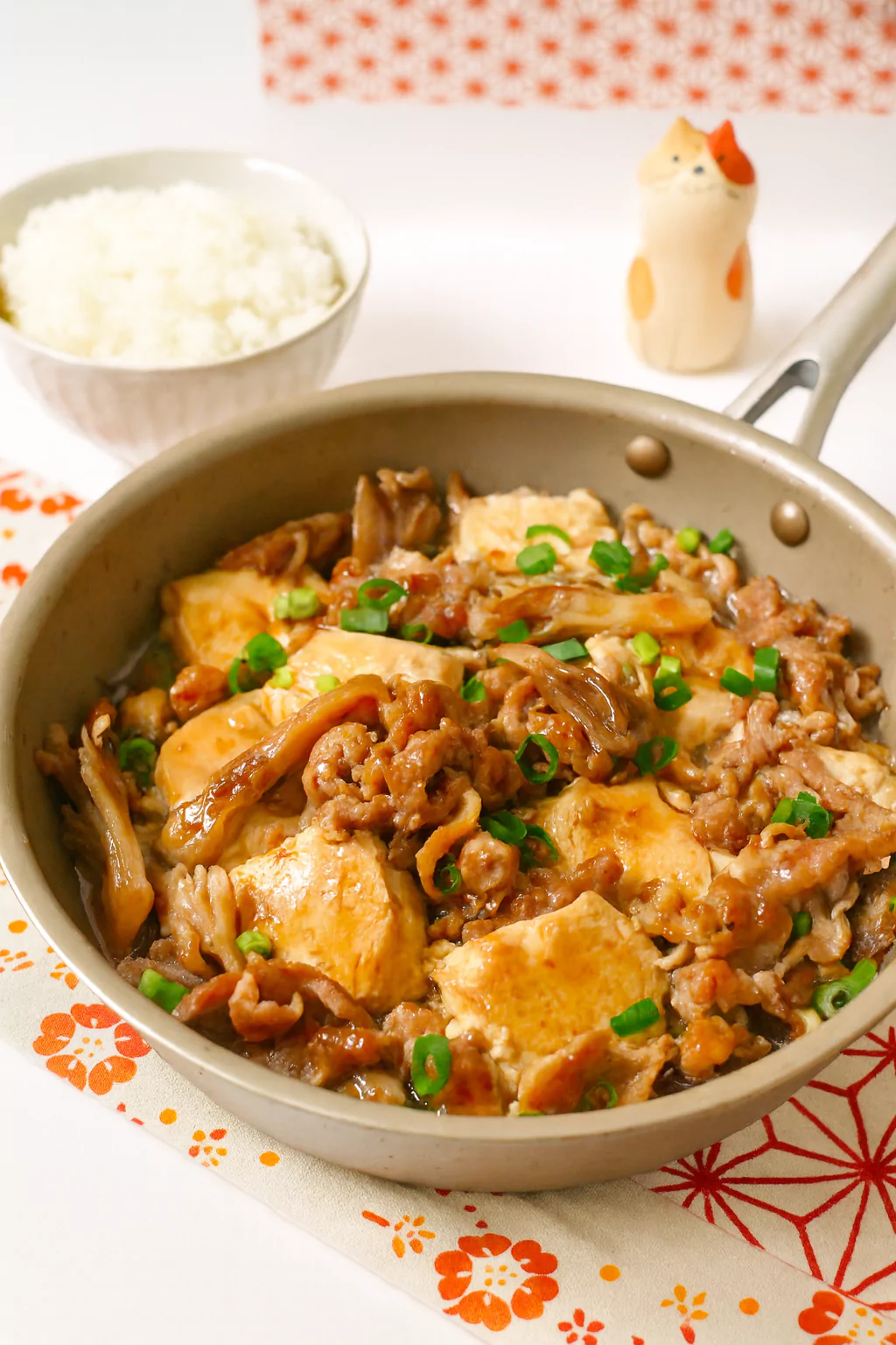 Pork Mince & Tofu Sukiyaki