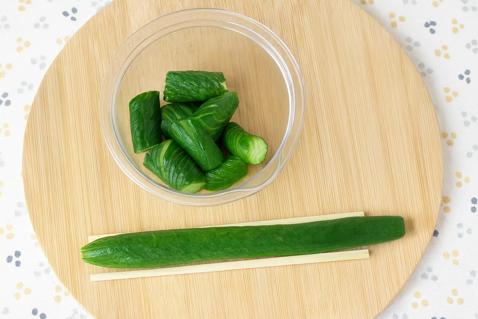 Spicy Serpentine Cucumber (スパイシーな蛇紋石キュウリ) @JapanDishes