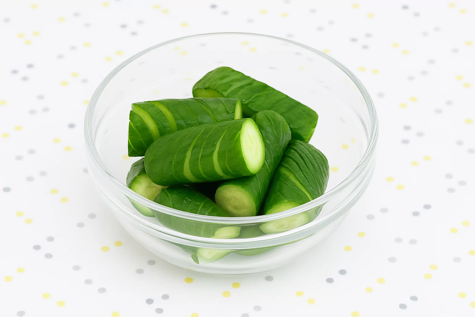Spicy Serpentine Cucumber (スパイシーな蛇紋石キュウリ) @JapanDishes