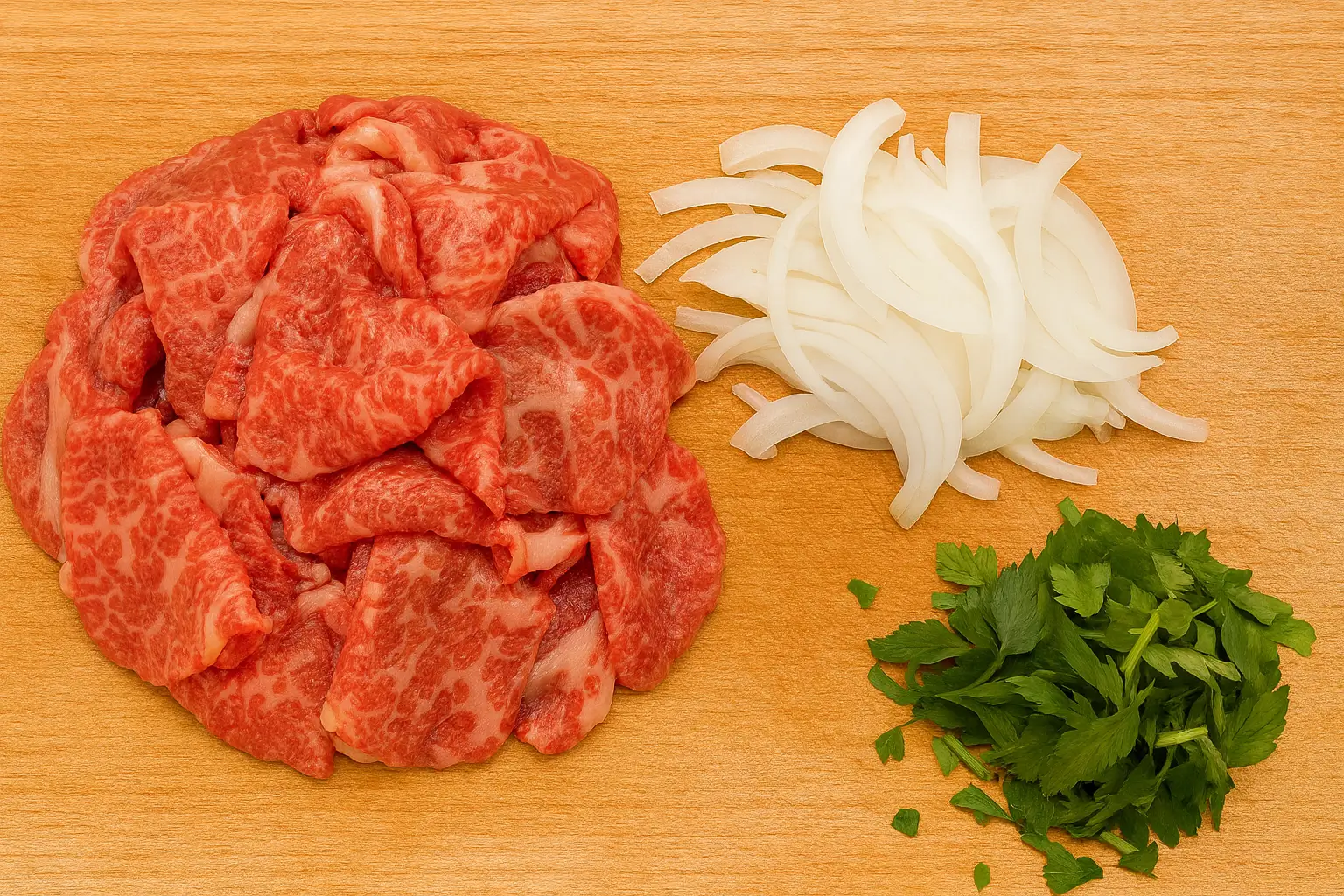 Beef and Egg Rice Bowl Beef and Egg Rice Bowl