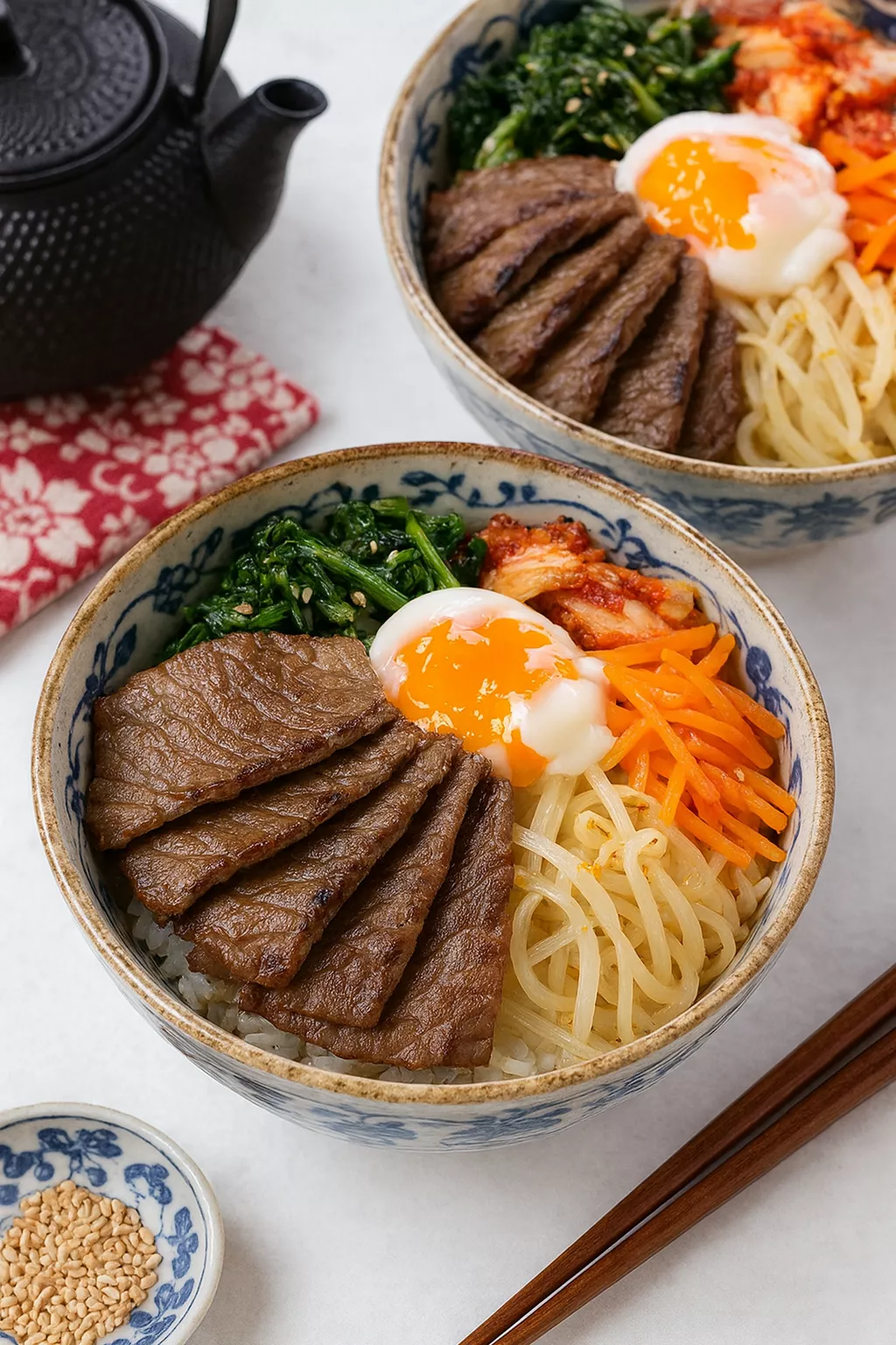 Bibimbap-style bowl ビビンバ風ボウル Bibimbap-style bowl ビビンバ風ボウル