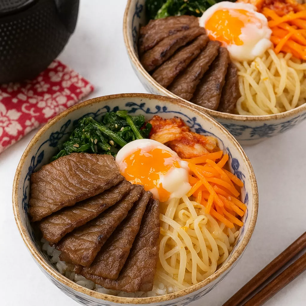 Bibimbap-style bowl ビビンバ風ボウル Bibimbap-style bowl ビビンバ風ボウル