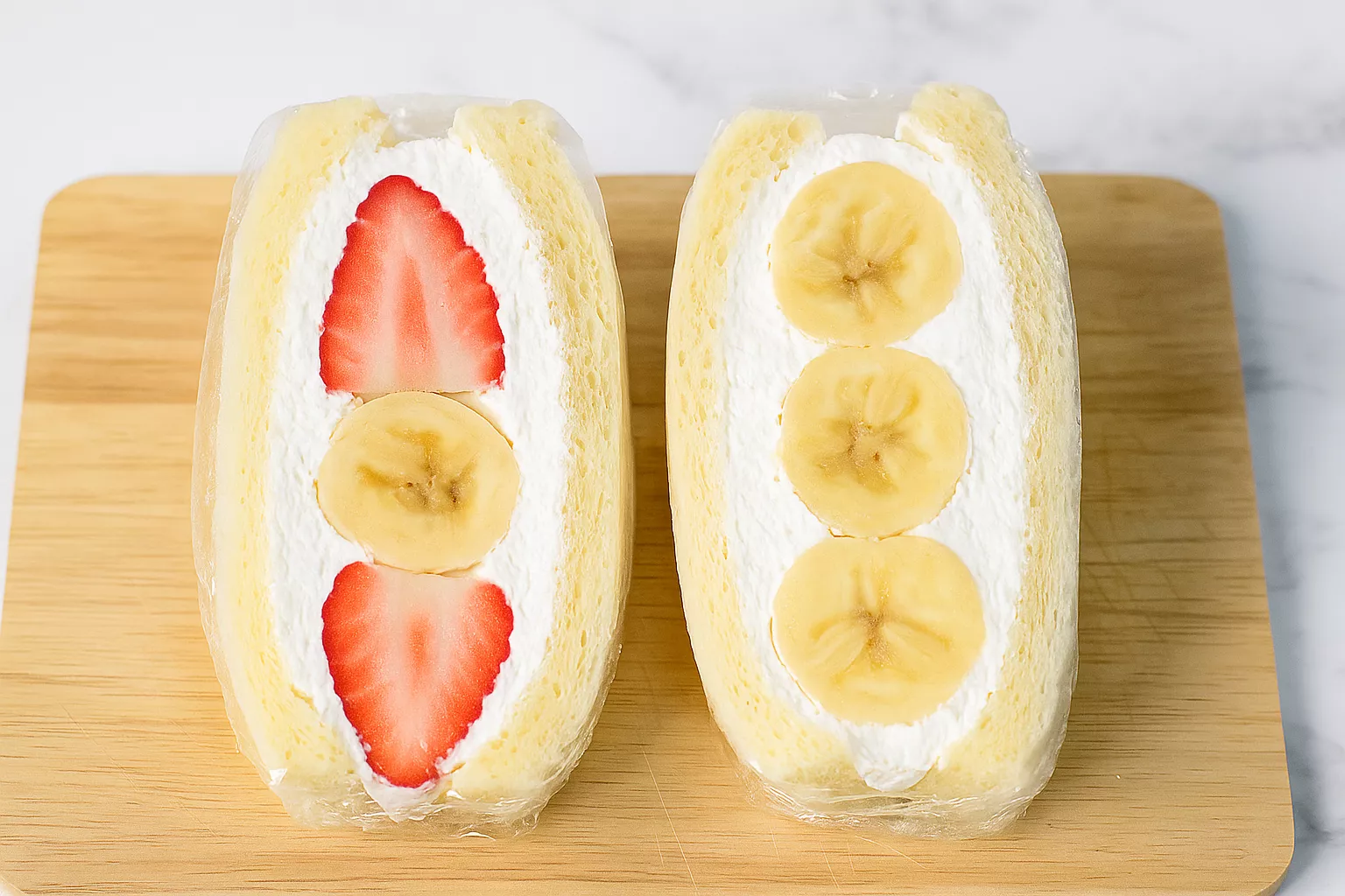 Christmas Fruit Sandwich 