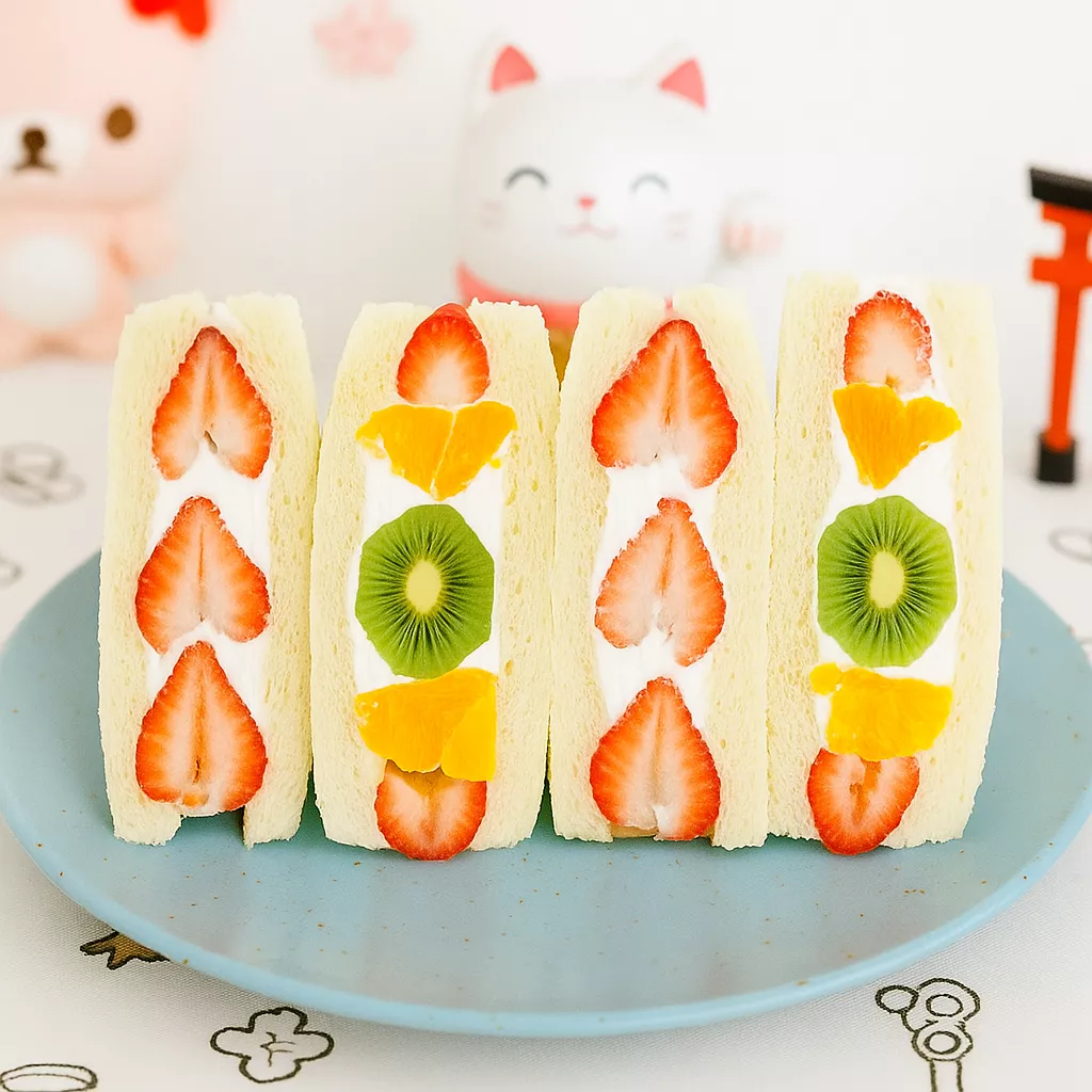 Fruit Sandwich (Fruit Sando) フルーツサンド Fruit Sandwich (Fruit Sando) フルーツサンド
