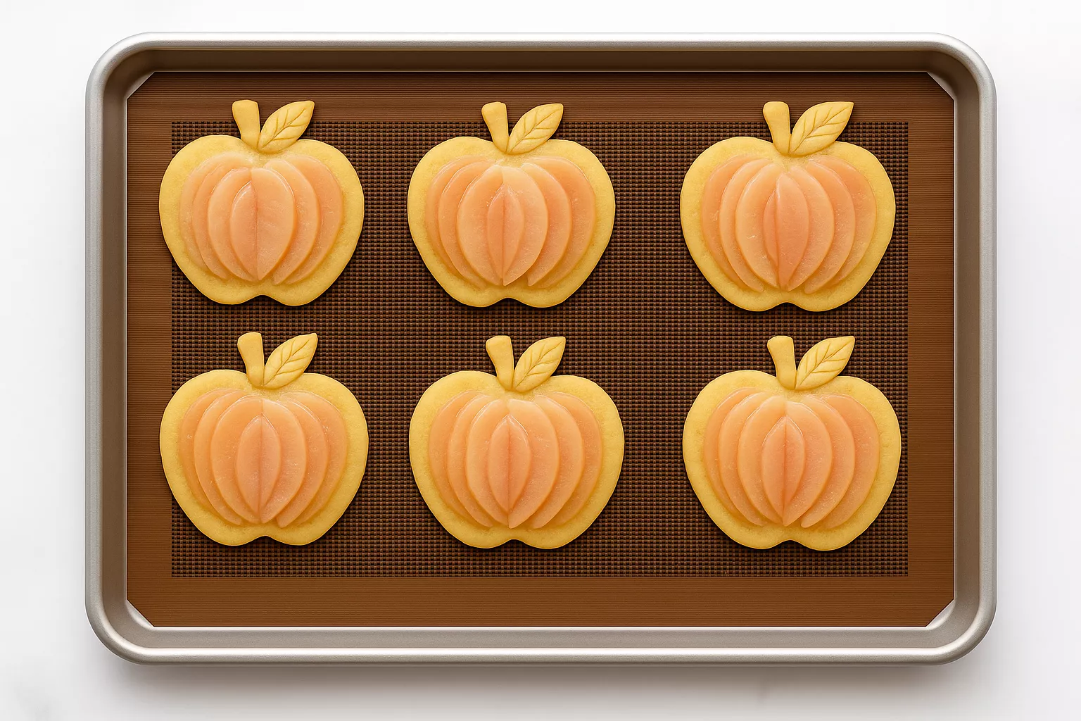 Japanese Apple Cookies (アップルクッキー) 