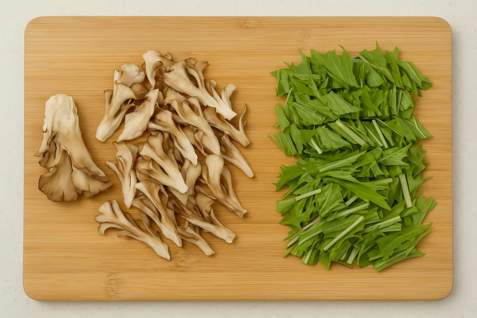 Japanese Vermicelli Salad with Maitake Mushrooms