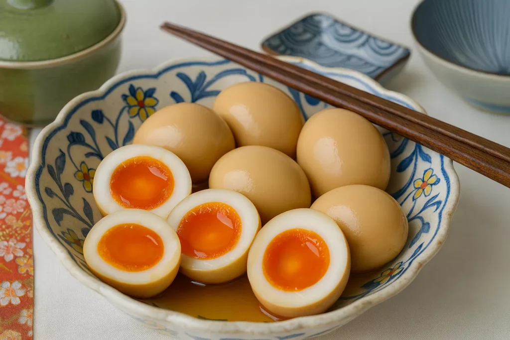 Ramen Eggs (Ajitsuke Tamago) 味付け玉子