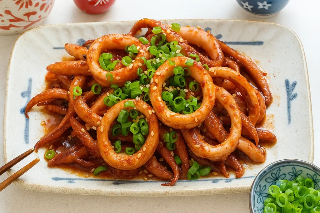 Spicy Grilled Squid スパイシーなイカ焼き