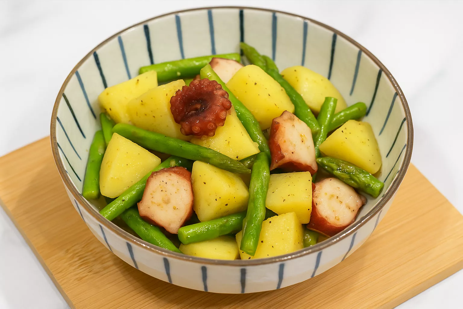 Stir-fried Octopus and Potatoes