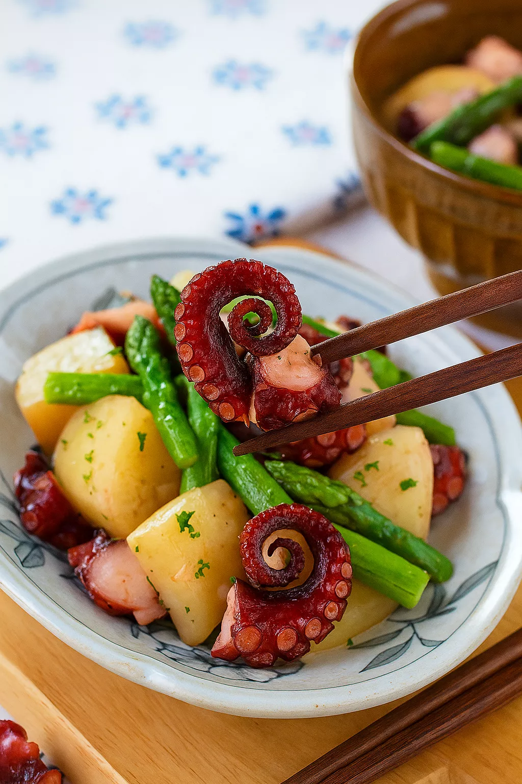 Stir-fried Octopus and Potatoes
