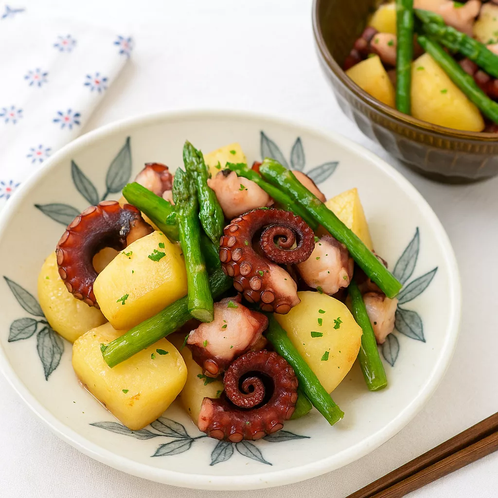 Stir-fried Octopus and Potatoes