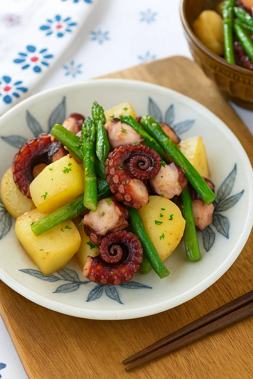 Stir-fried Octopus and Potatoes