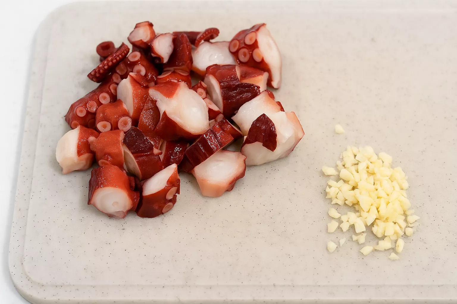 Stir-fried Octopus and Potatoes 