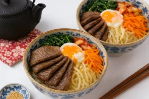 Bibimbap-style bowl ビビンバ風ボウル