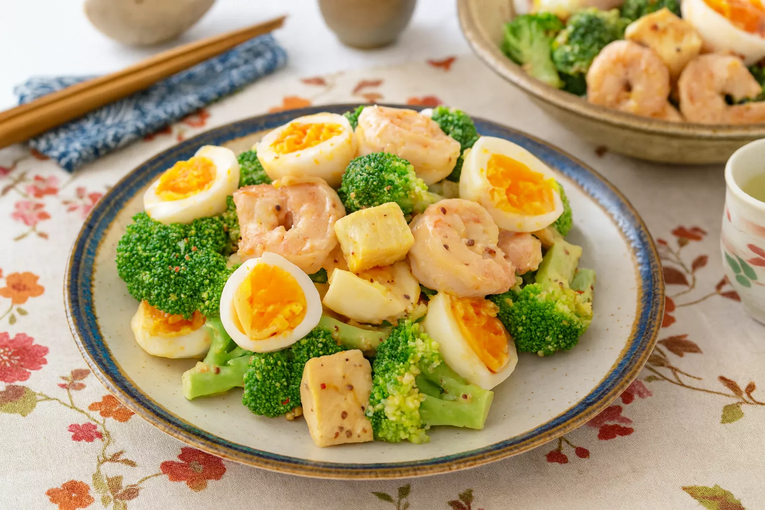 Deli-style Shrimp & Broccoli Salad デリ風エビブロッコリーサラダ