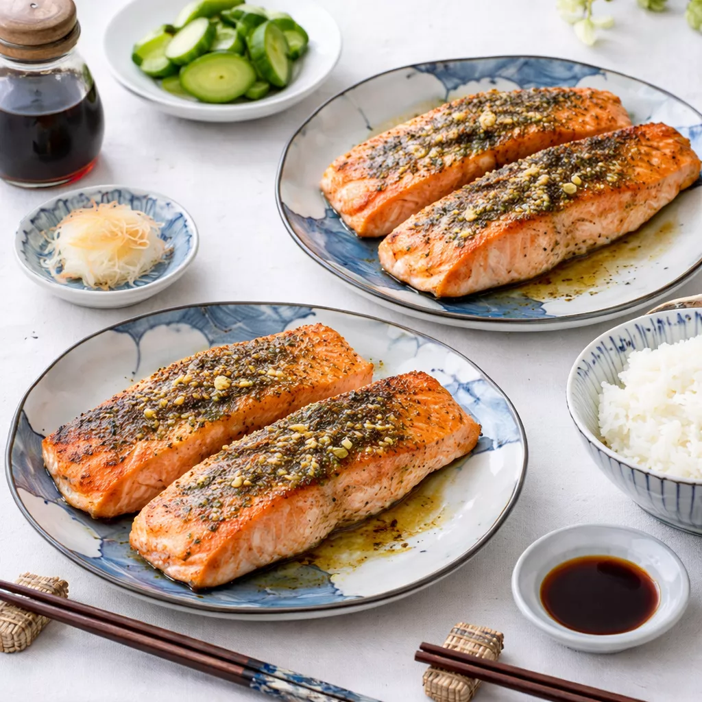 Grilled Salmon サーモンのグリル Grilled Salmon サーモンのグリル