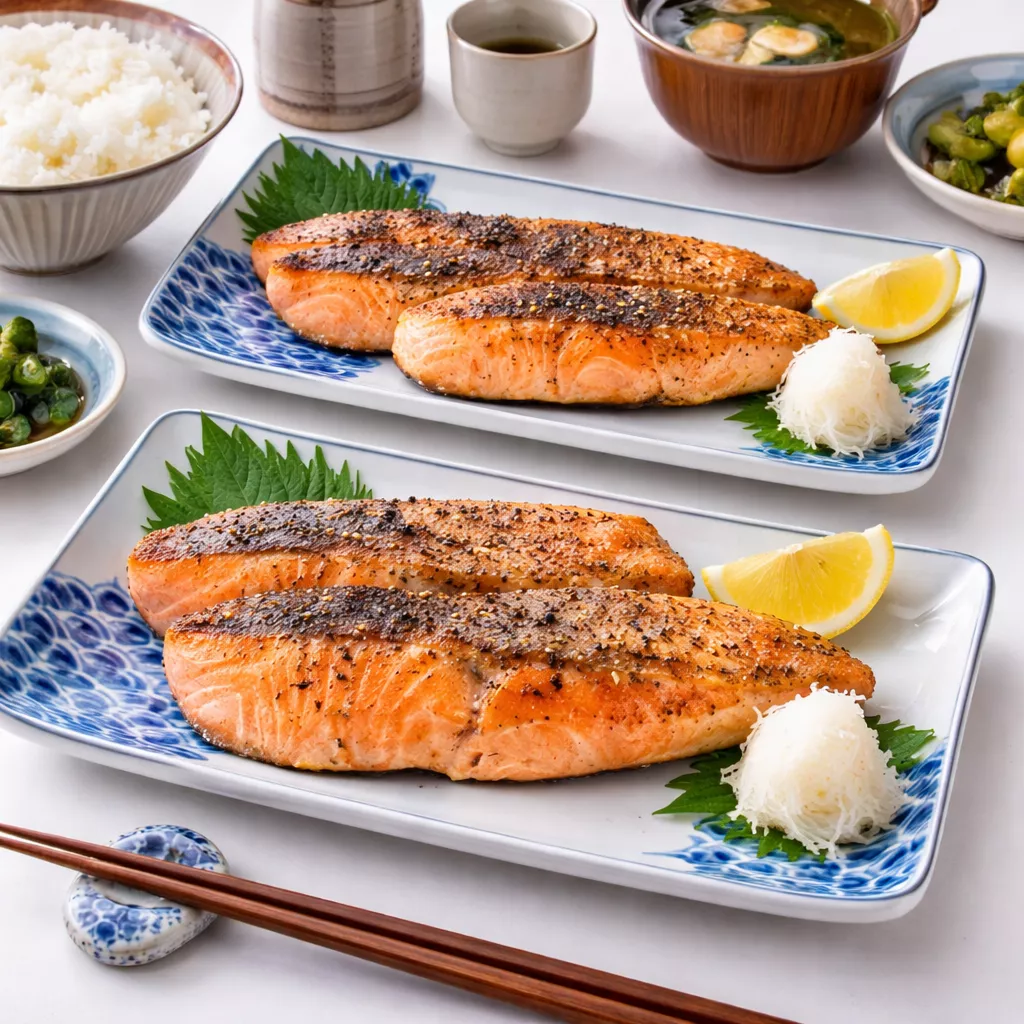 Grilled Salmon サーモンのグリル Grilled Salmon サーモンのグリル