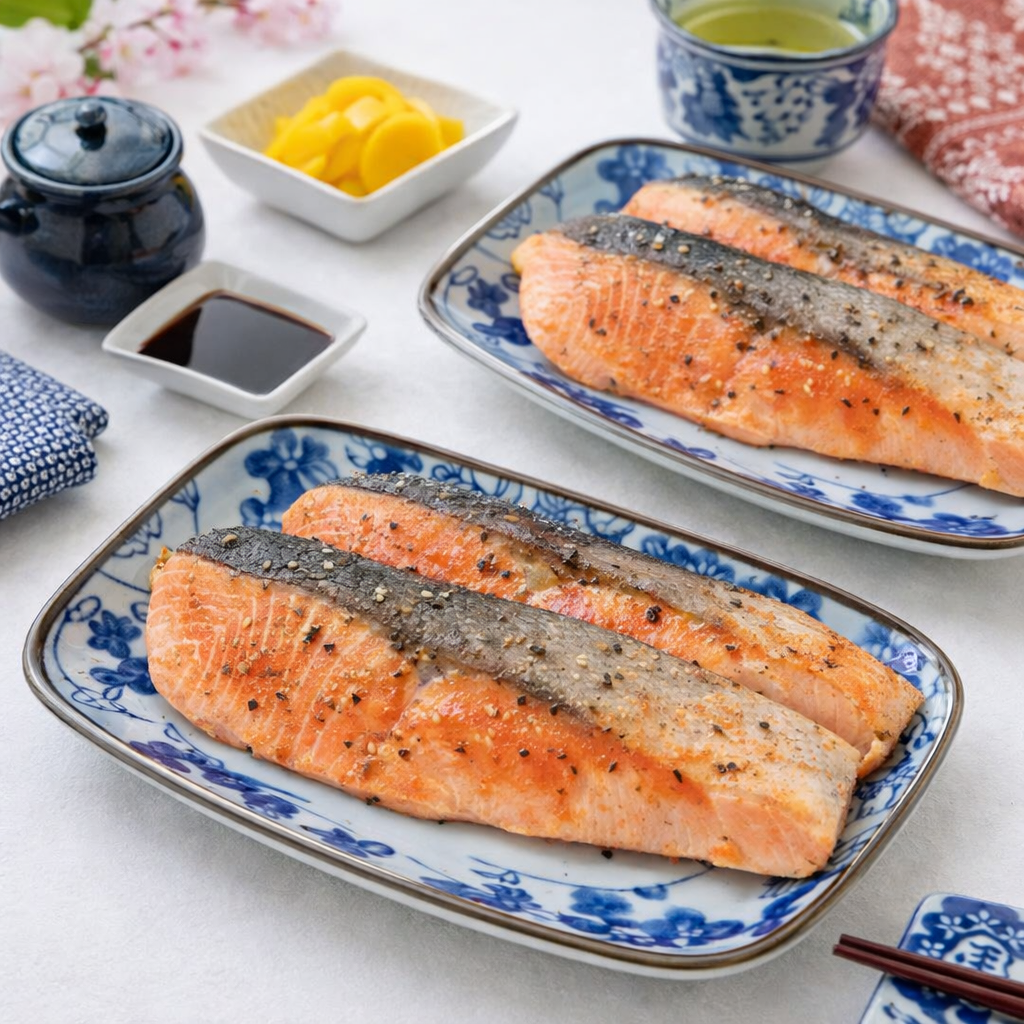 Grilled Salmon サーモンのグリル Grilled Salmon サーモンのグリル