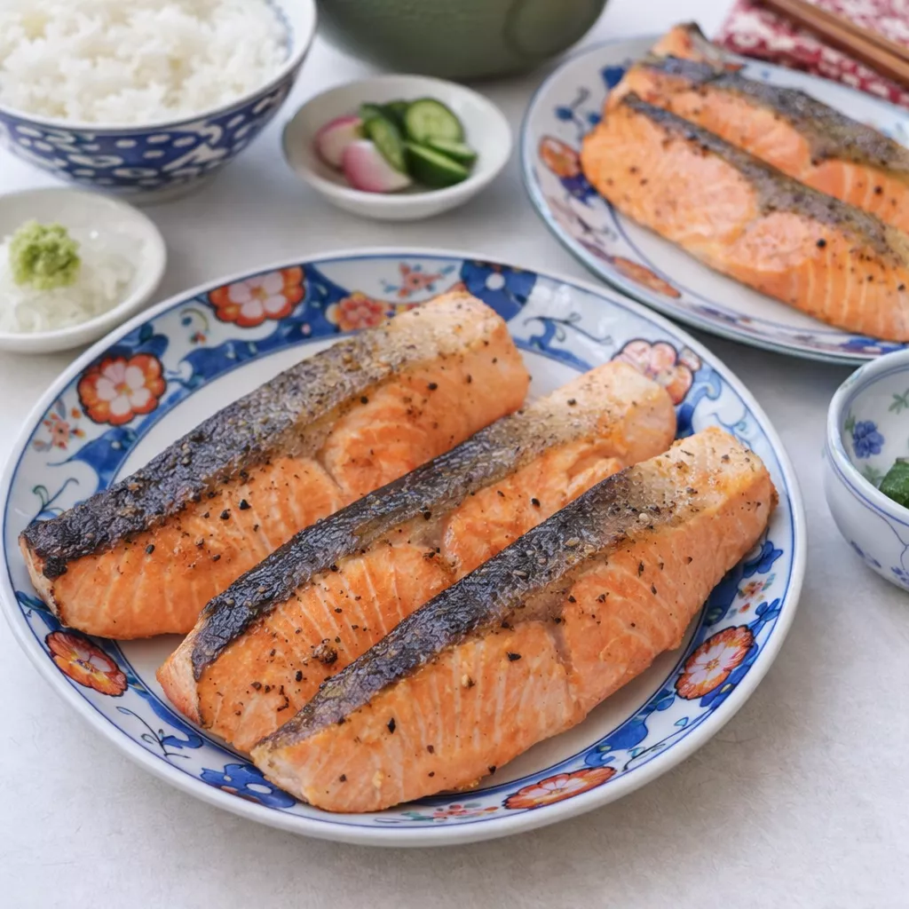 Grilled Salmon サーモンのグリル Grilled Salmon サーモンのグリル
