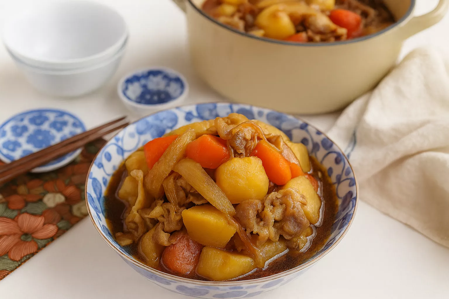 Japanese Nikujaga 肉じゃが (4)