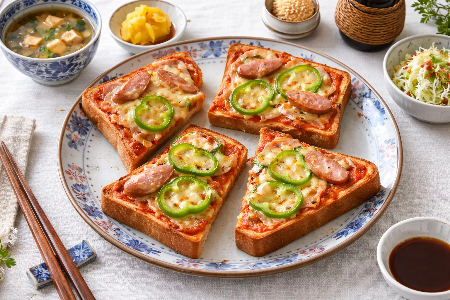 Japanese Pizza Toast ピザトースト