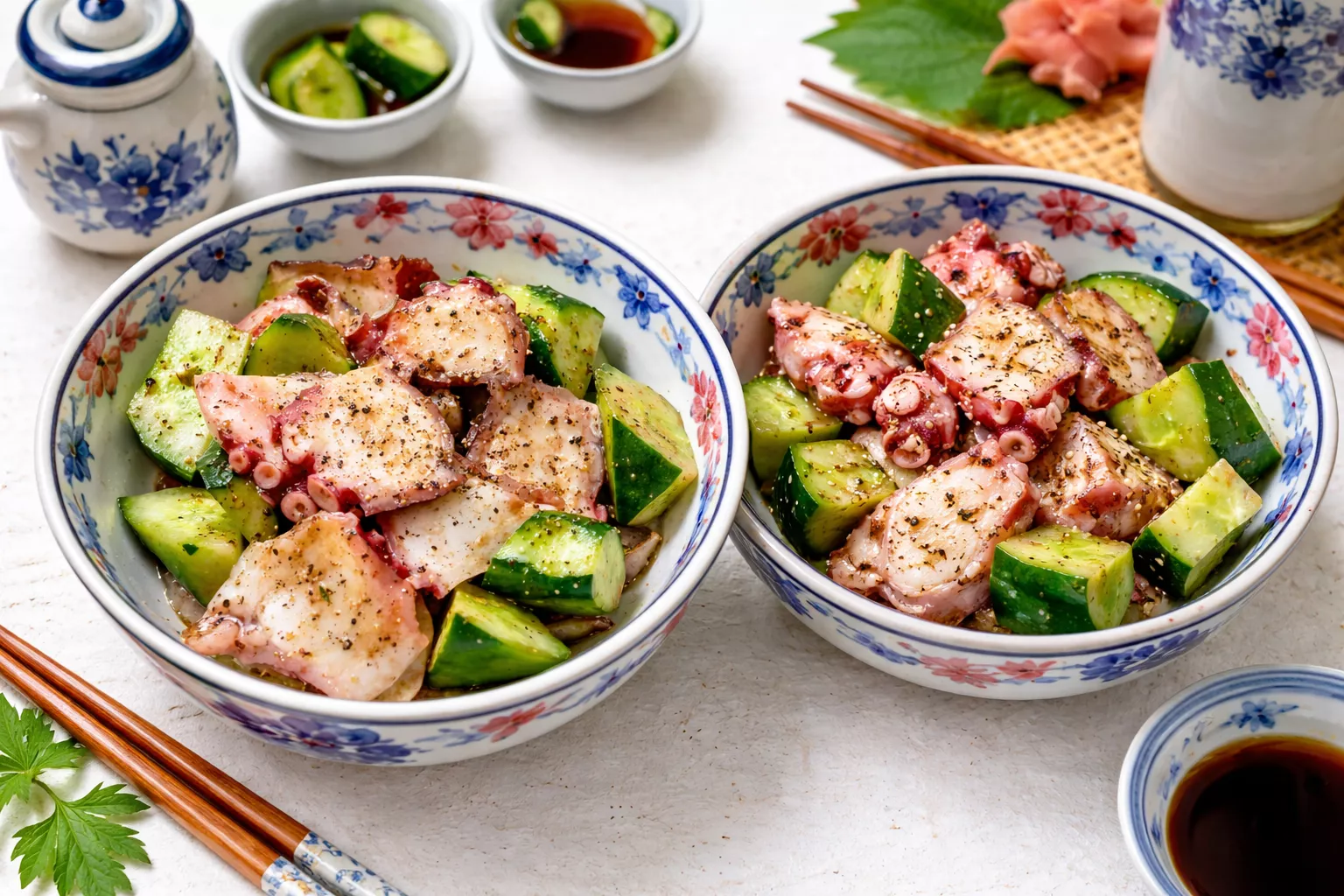 Octopus and Cucumber Salad Octopus and Cucumber Salad