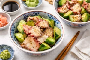 Octopus and Cucumber Salad
