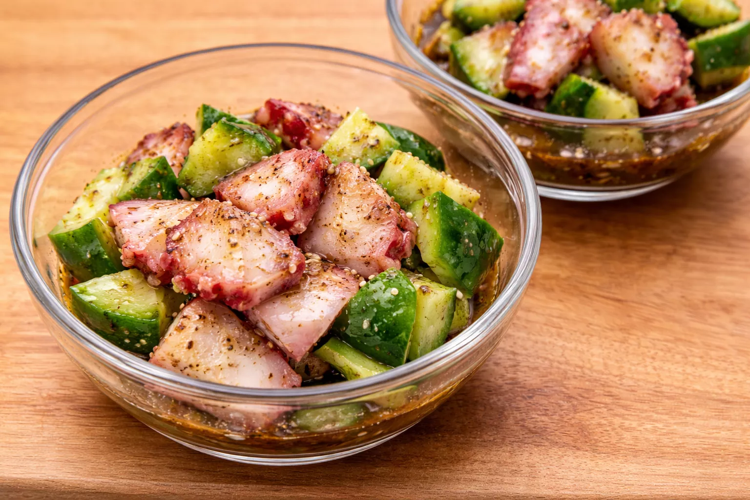 Octopus and Cucumber Salad Octopus and Cucumber Salad