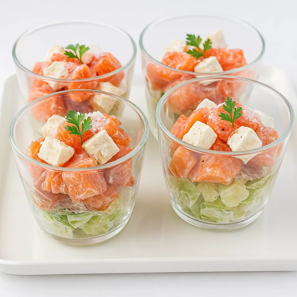 Salmon and Avocado Salad サーモンとアボカドのサラダ Salmon and Avocado Salad サーモンとアボカドのサラダ