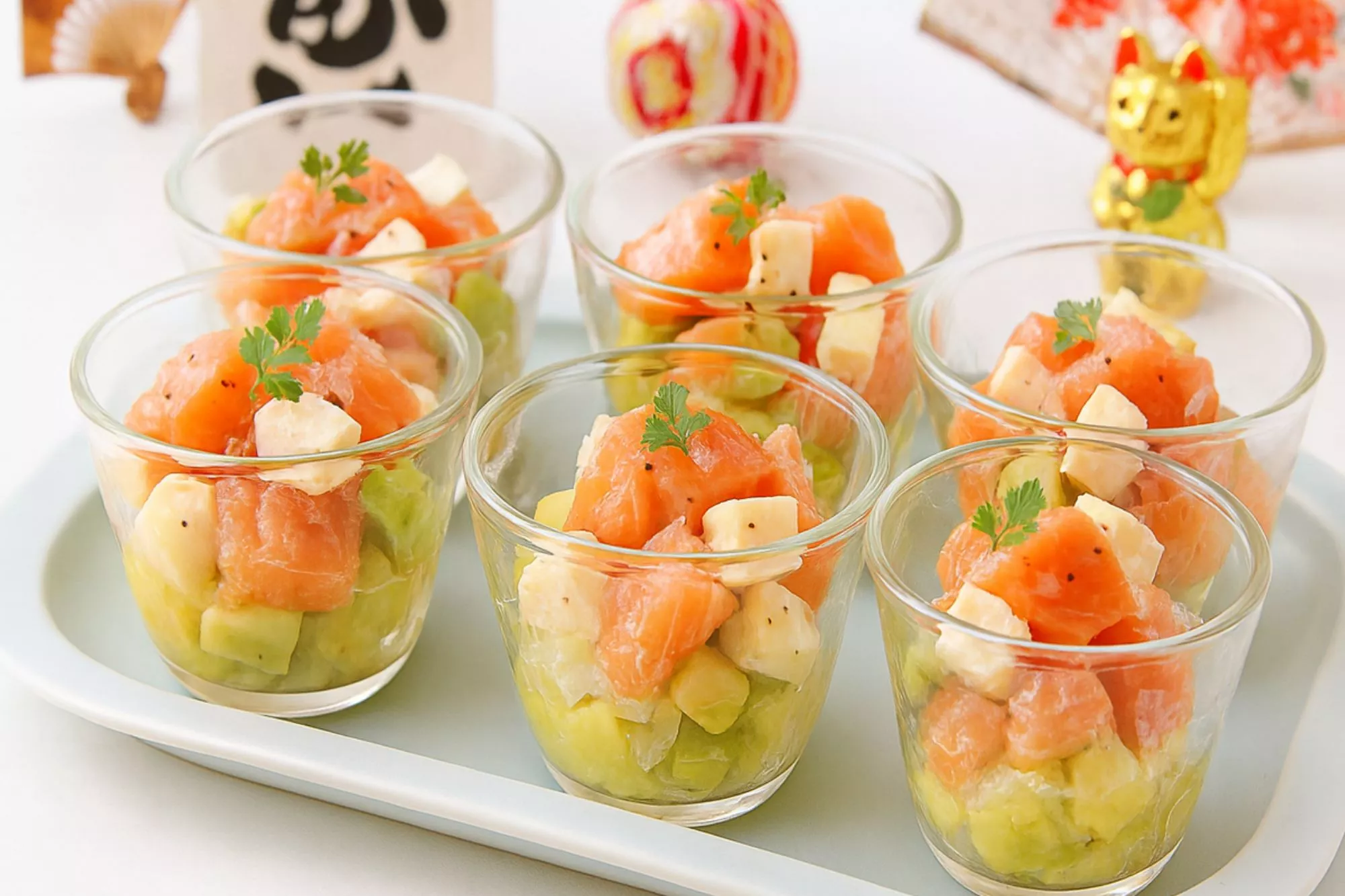 Salmon and Avocado Salad サーモンとアボカドのサラダ
