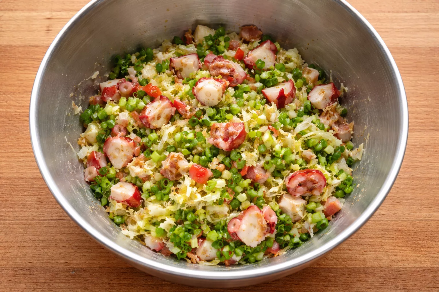 Takoyaki-style spring rolls Takoyaki-style spring rolls