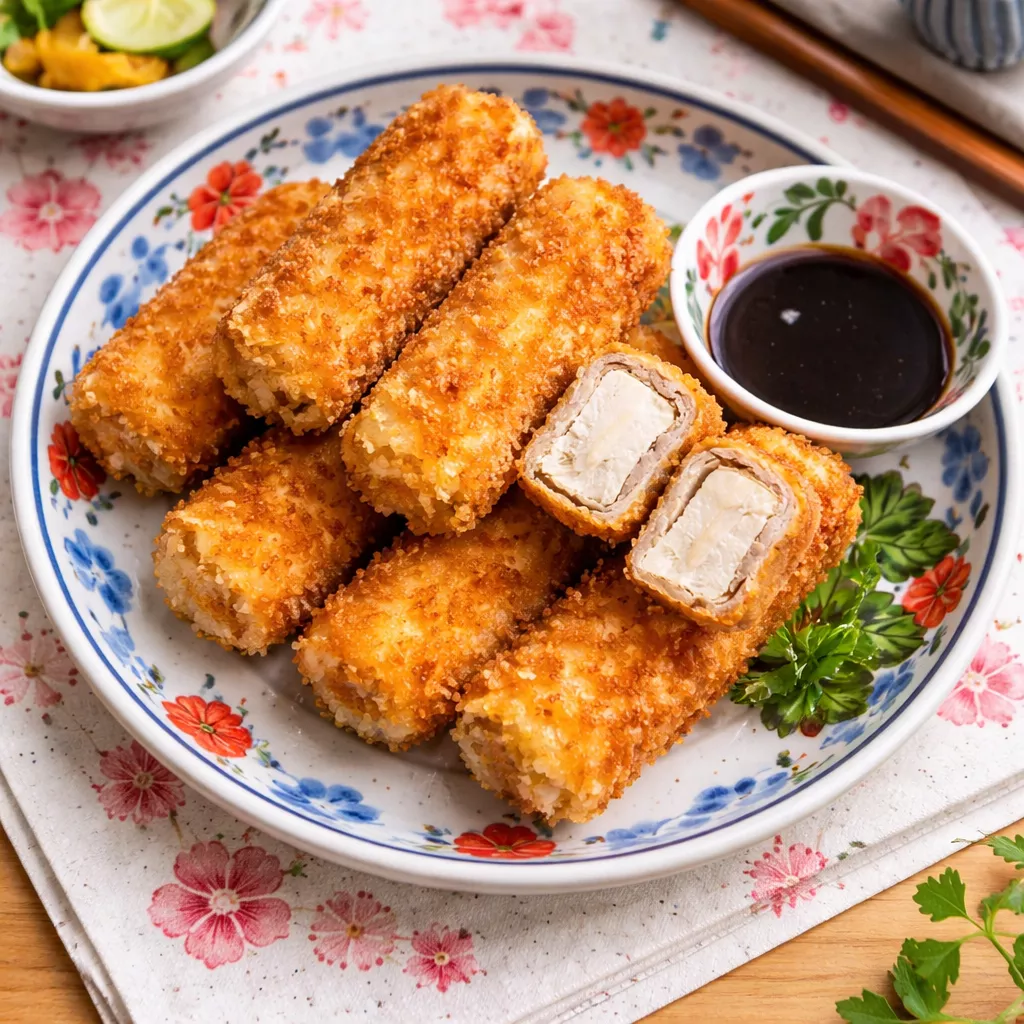 Crispy Deep-Fried Tofu カリカリ揚げ豆腐 Crispy Deep-Fried Tofu カリカリ揚げ豆腐