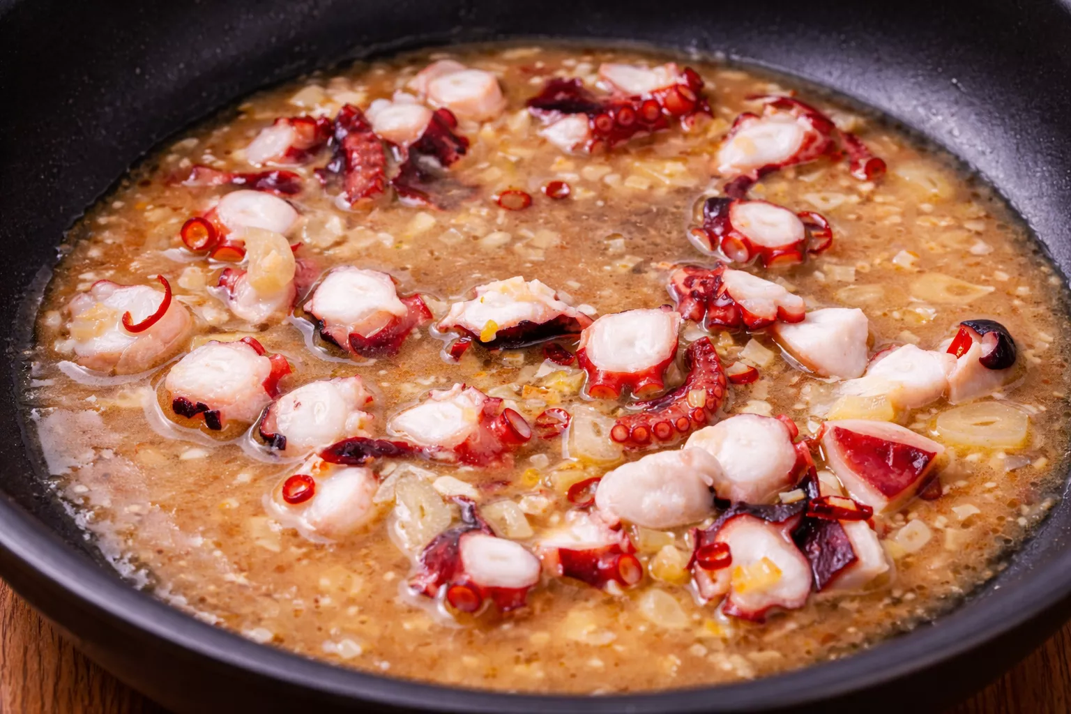 Japanese-style Octopus & Shiso leaf Pasta Japanese-style Octopus & Shiso leaf Pasta