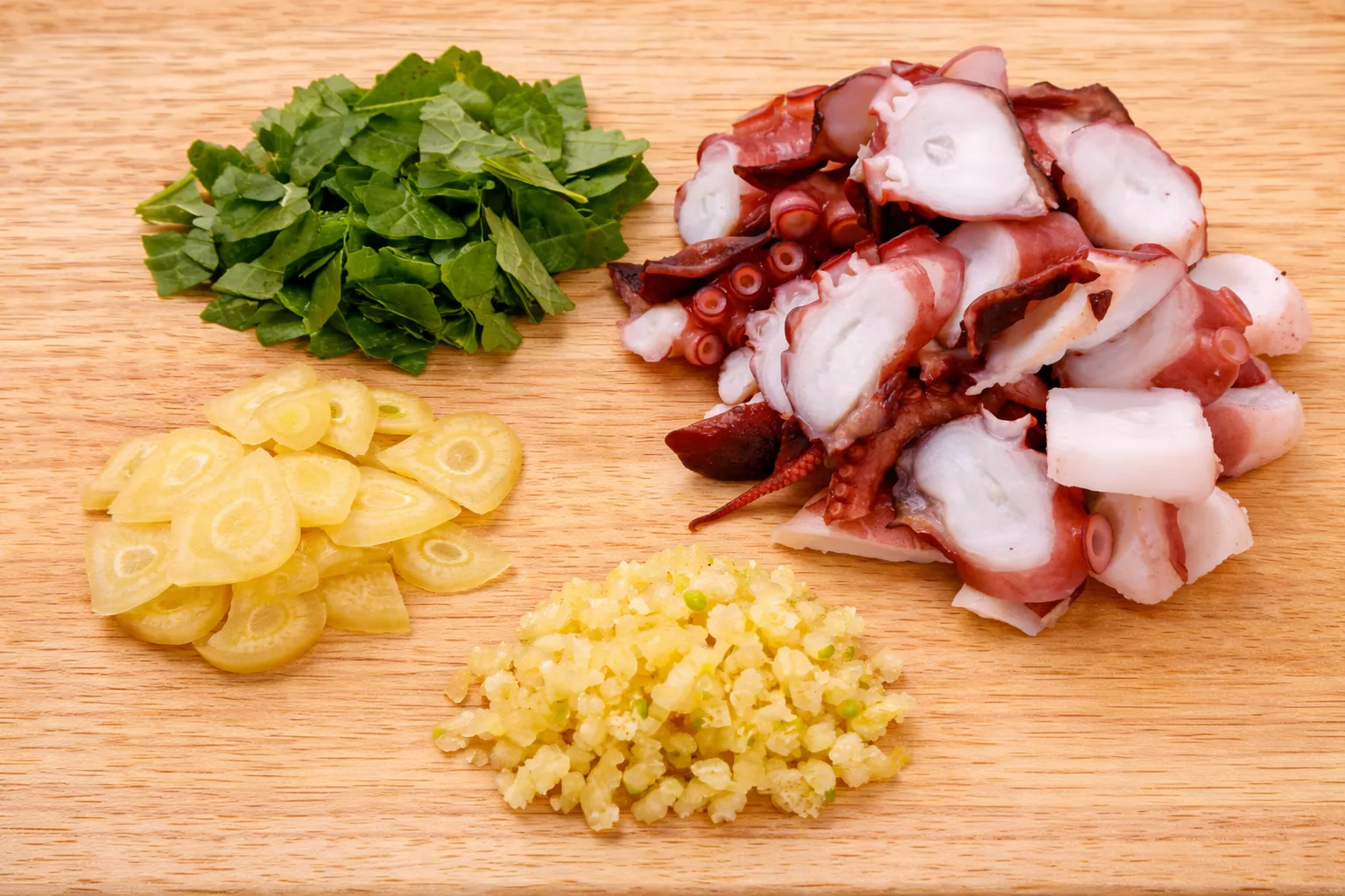Japanese-style Octopus & Shiso leaf Pasta Japanese-style Octopus & Shiso leaf Pasta