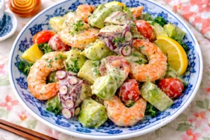 Marinated Octopus and Shrimp (タコとエビのマリネ)