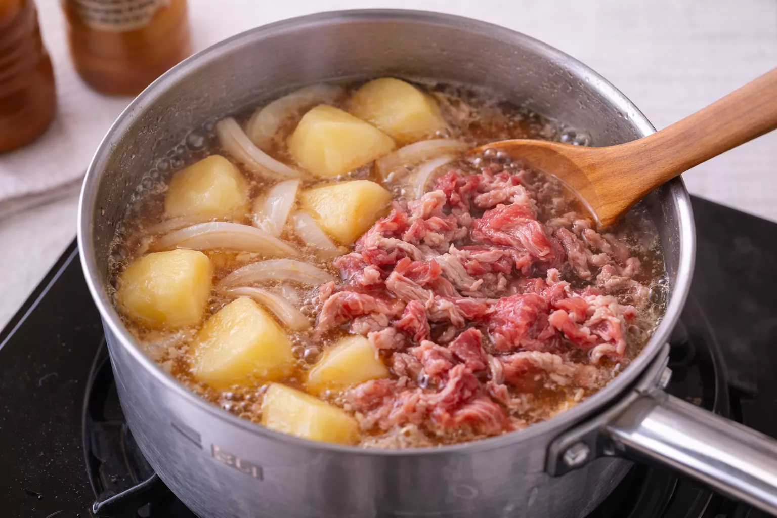 Nikujaga Japanese Simmered Meat and Potatoes Nikujaga Japanese Simmered Meat and Potatoes