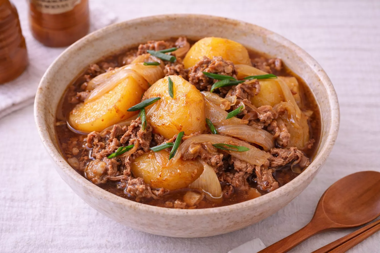 Nikujaga Japanese Simmered Meat and Potatoes Nikujaga Japanese Simmered Meat and Potatoes