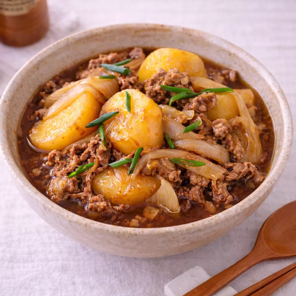 Nikujaga Japanese Simmered Meat and Potatoes Nikujaga Japanese Simmered Meat and Potatoes