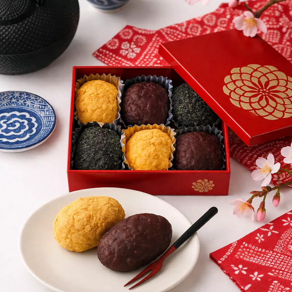 Ohagi (Botamochi) おはぎ (ぼたもち)