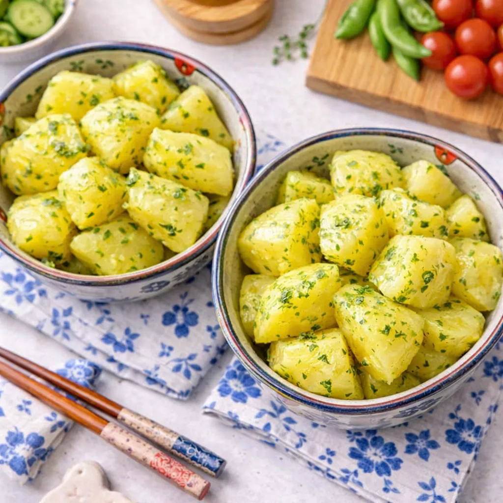Jaga Butter (Japanese Buttered Potatoes) じゃがバター Jaga Butter (Japanese Buttered Potatoes) じゃがバター